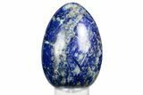 Polished Lapis Lazuli Egg - Pakistan #352565-1